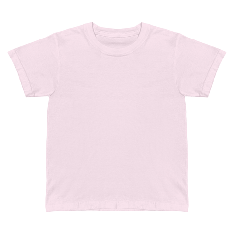 Balboa Tee, semi-cropped relaxed-fit baby tee in BB Blush color