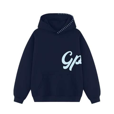 PO 12351| California State University Long Beach Gamma Phi Beta NO DRAWSTRING HOODIE