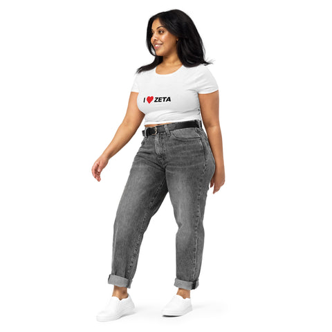 Zeta Tau Alpha Women’s Crop Tee