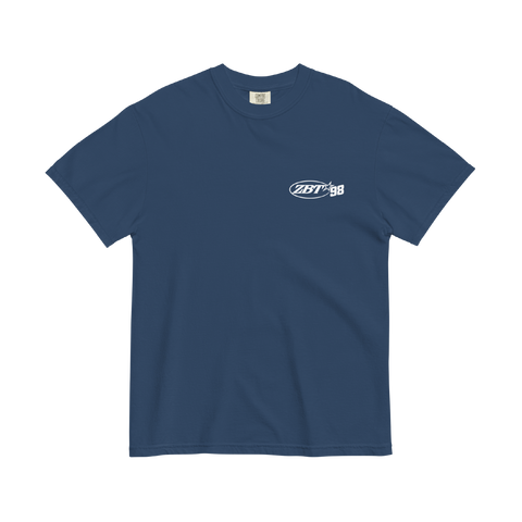 All Star Year Unisex Tee-Zeta Beta Tau-M-blue, navy