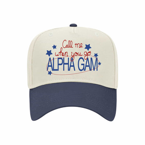 1-800 Embroidered Sorority Hat