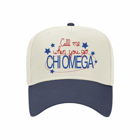 1-800 Embroidered Sorority Hat