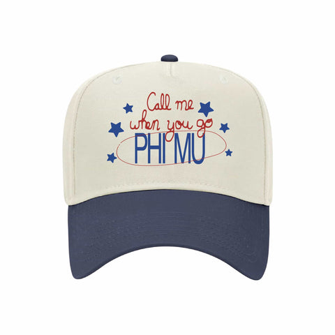 1-800 Embroidered Sorority Hat