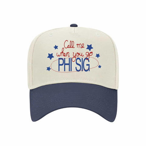 1-800 Embroidered Sorority Hat