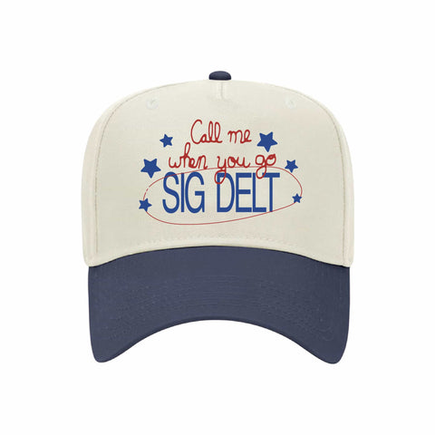 1-800 Embroidered Sorority Hat