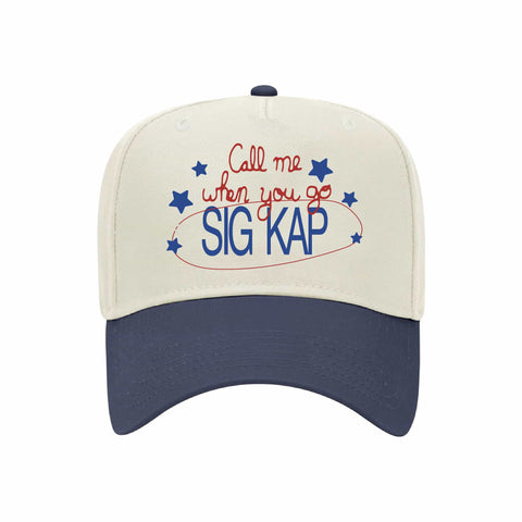1-800 Embroidered Sorority Hat