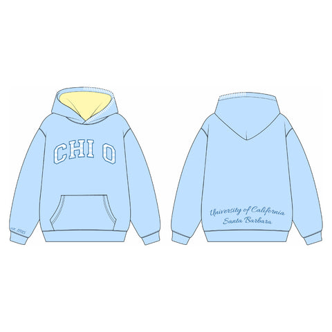 PO 16890 Chi Omega Hoodie