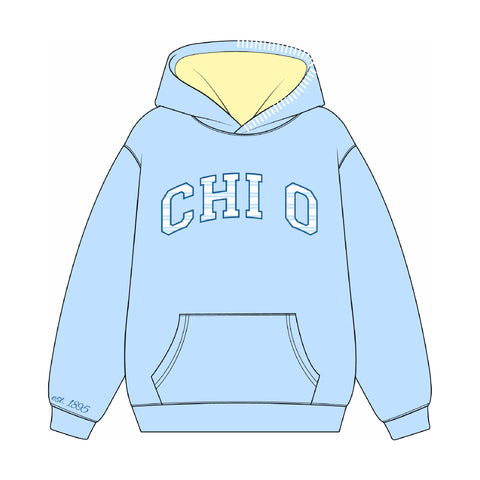 PO 16890 Chi Omega Hoodie