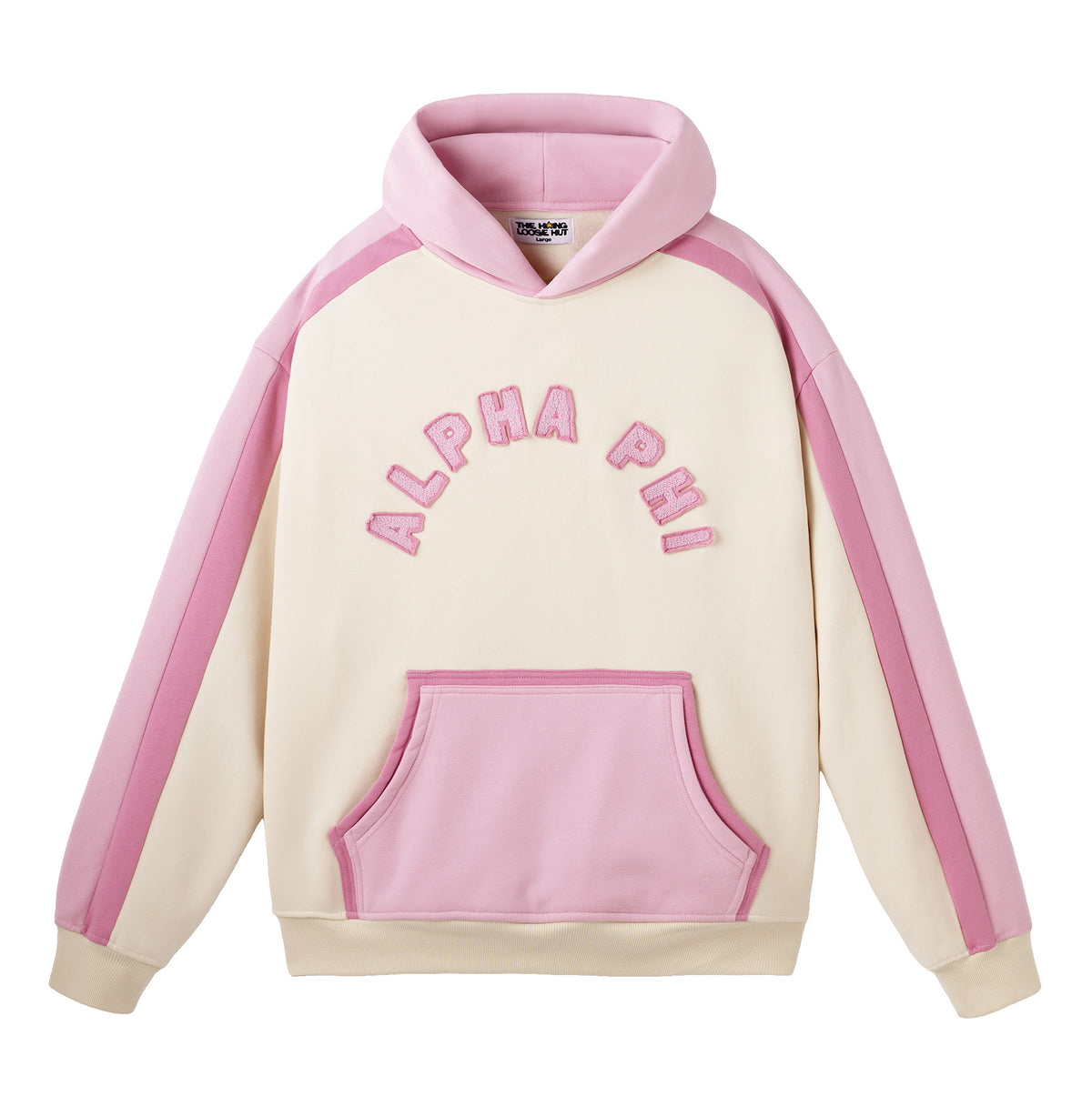 Alpha Phi Pink Stripe Hoodie – The Hang Loose Hut