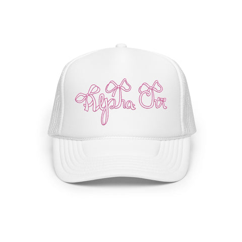 Written In Ribbon Embroidered Sorority Hat