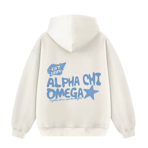 Upon a Beach Sorority Hoodie