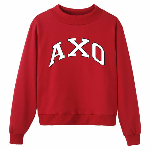 Side Line Watching Sorority Mock Neck