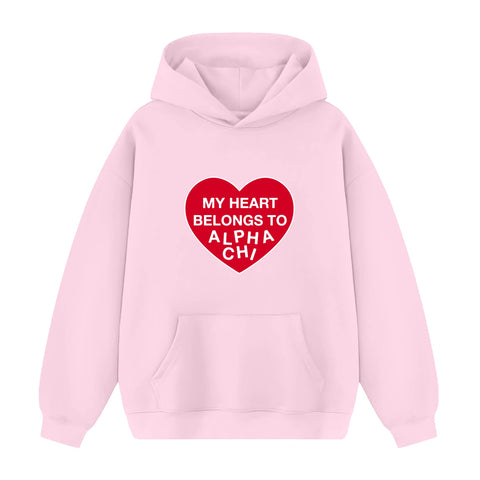 My Heart Sorority Hoodie