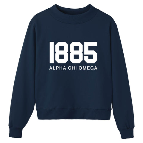First Year Sorority Mock Neck