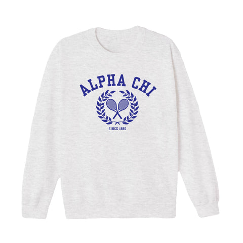 "First Serve" Sorority Crewneck