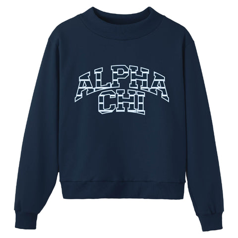 Speed Run Sorority Mock Neck