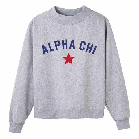 Major Star Sorority Mock Neck