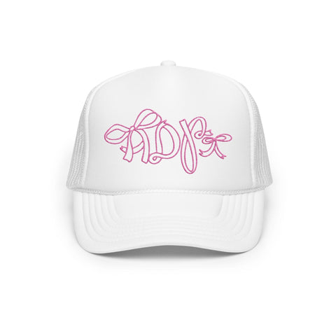 Written In Ribbon Embroidered Sorority Hat