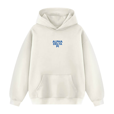 Printed Patch Letters VT Heavyweight Hoodie