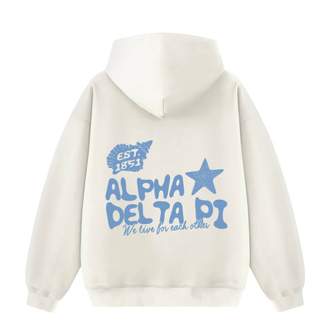 Upon a Beach Sorority Hoodie