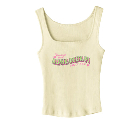 Tropical Getaway Sorority Tank