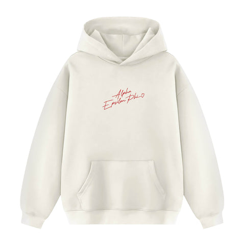 With Love Embroidered Sorority Hoodie