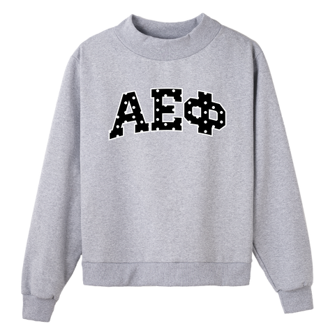 Spot On Sorority Mock Neck