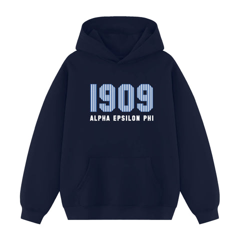 Pinstripe Year Sorority Hoodie
