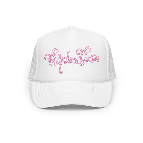 Written In Ribbon Embroidered Sorority Hat