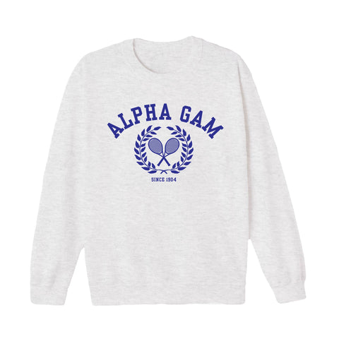 "First Serve" Sorority Crewneck