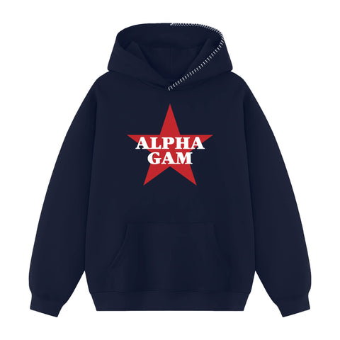 Rising Star Hood Stitch Sorority Hoodie