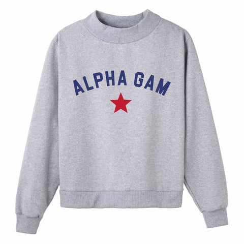 Major Star Sorority Mock Neck