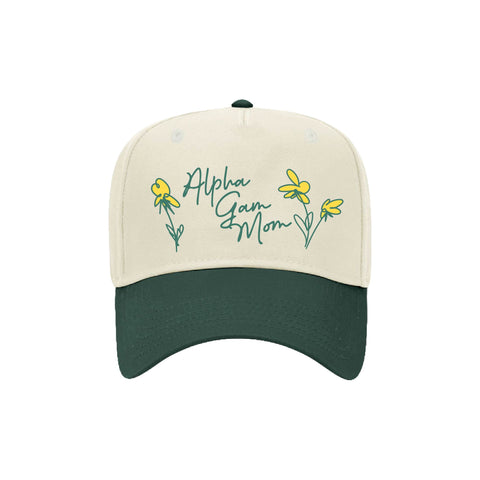 Daisy Doodle Mom Embroidered Sorority Hat