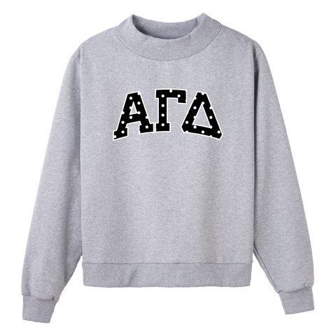 Spot On Sorority Mock Neck