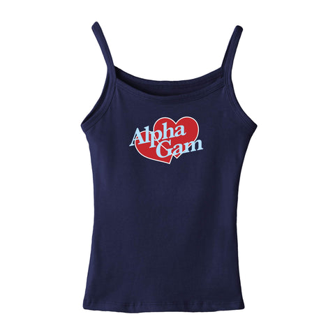 "Twin Hearts" Sorority Tank