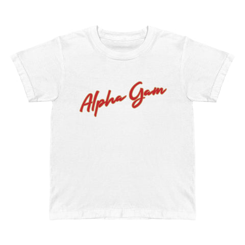 Retrograde Sorority Baby Tee