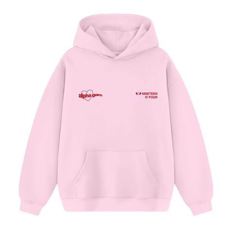 Lover Girl Pink Sorority Hoodie