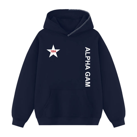 Rally Star Hood Stitch Sorority Hoodie