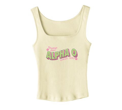Tropical Getaway Sorority Tank