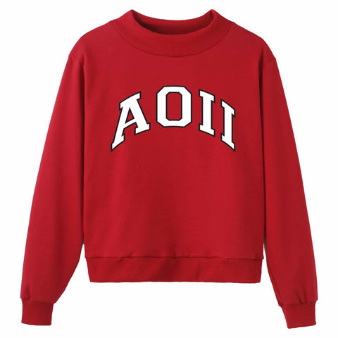Side Line Watching Sorority Mock Neck
