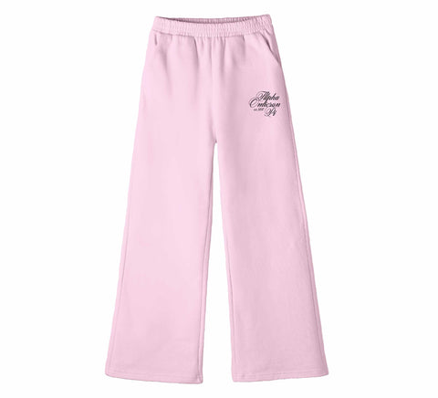 Secret Script Sorority Flare Sweats