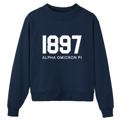 First Year Sorority Mock Neck