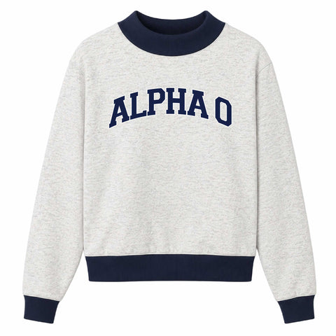 Off Campus Sorority Mock Neck