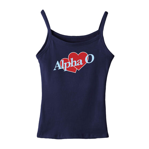 "Twin Hearts" Sorority Tank