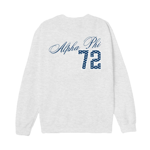 Polka Dot Crewneck Clemson Pre-order