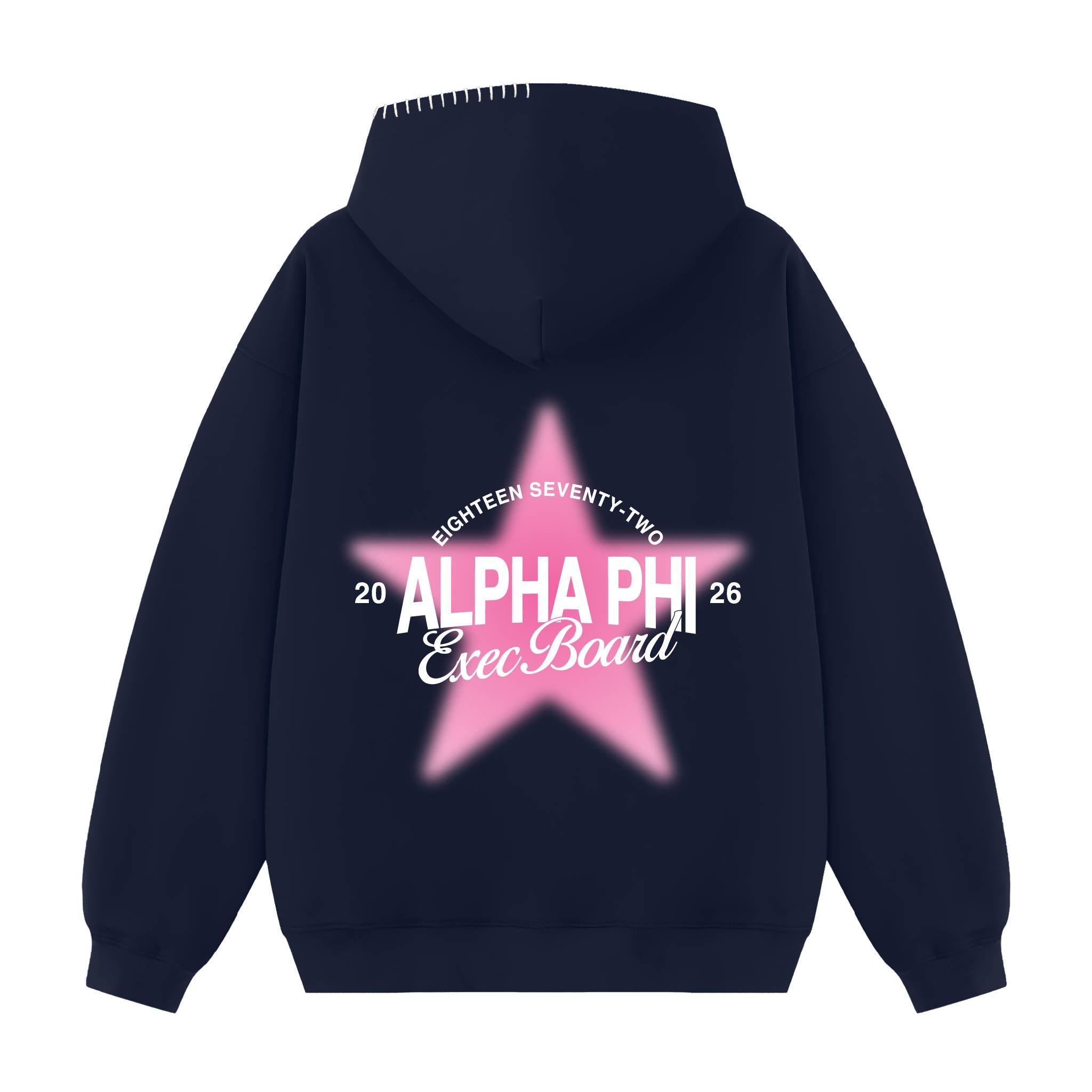 トップス millennium parade GET HIGH STITCH HOODIE Star Council Exec Hood Stitch Sorority Hoodie – The Hang Loose Hut