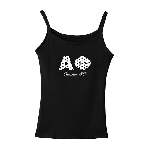 Polka Dot Hermosa Tank Clemson Pre-order