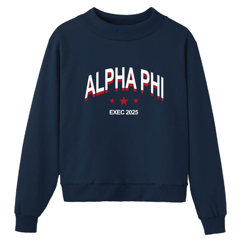 Top Tier Exec Sorority Mock Neck