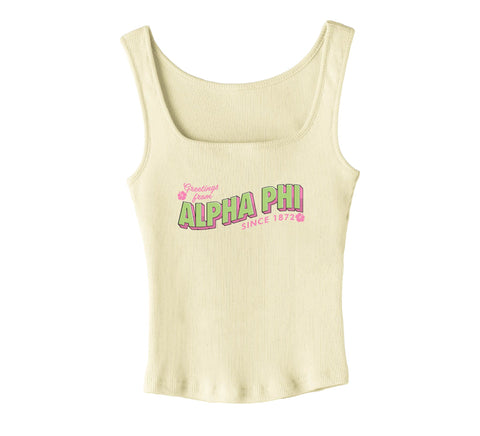 Tropical Getaway Sorority Tank
