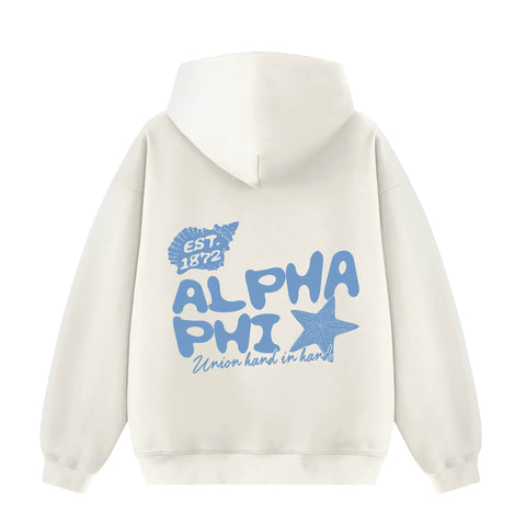 Upon a Beach Sorority Hoodie